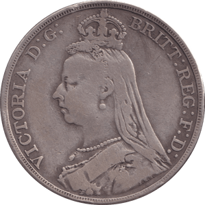 1891 CROWN ( FINE ) - CROWN - Cambridgeshire Coins