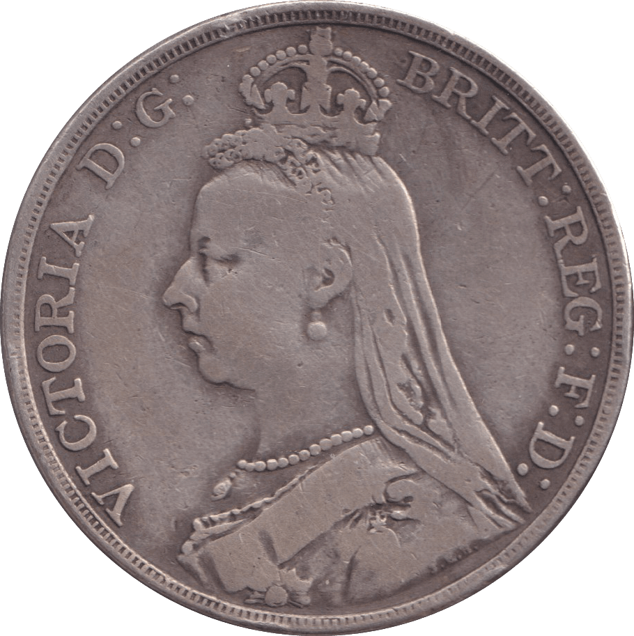 1891 CROWN ( FINE ) - CROWN - Cambridgeshire Coins