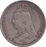 1891 CROWN ( FINE ) - CROWN - Cambridgeshire Coins