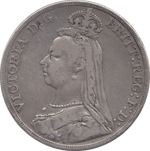 1891 CROWN ( FINE ) - CROWN - Cambridgeshire Coins