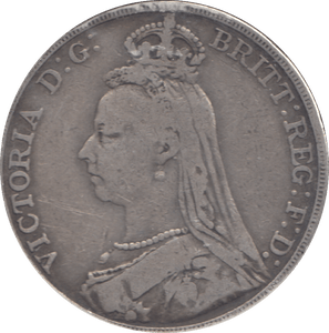 1891 CROWN ( FINE ) - CROWN - Cambridgeshire Coins