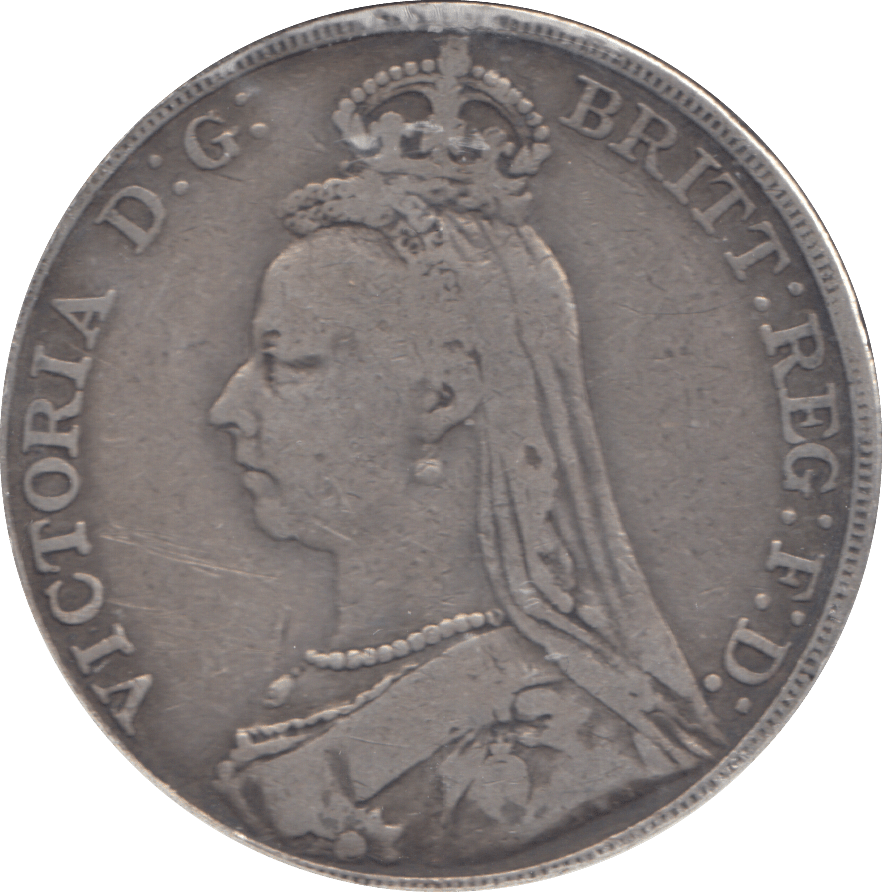 1891 CROWN ( FINE ) - CROWN - Cambridgeshire Coins