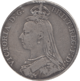 1891 CROWN ( FINE ) - CROWN - Cambridgeshire Coins