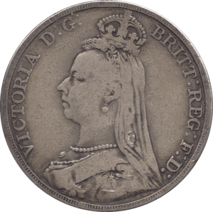 1891 CROWN ( FINE ) - CROWN - Cambridgeshire Coins