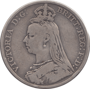 1891 CROWN ( FINE ) - CROWN - Cambridgeshire Coins