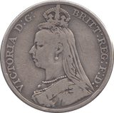 1891 CROWN ( FINE ) - CROWN - Cambridgeshire Coins