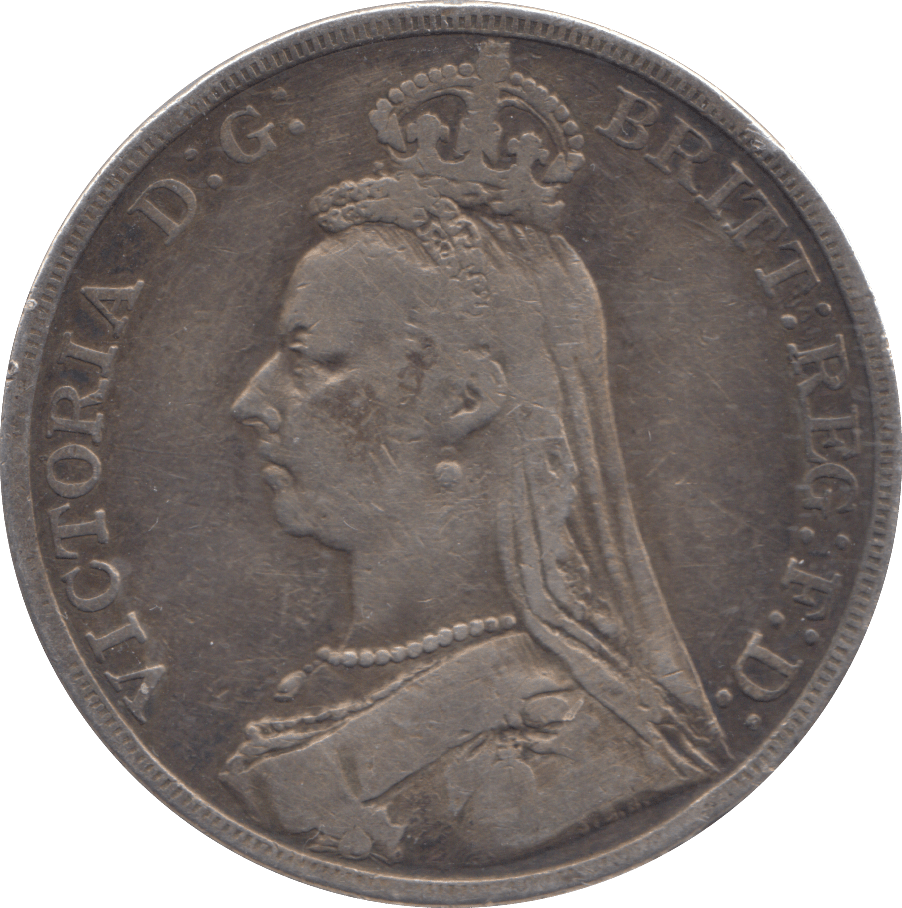 1891 CROWN ( FINE ) - CROWN - Cambridgeshire Coins