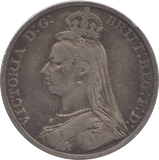 1891 CROWN ( FINE ) - CROWN - Cambridgeshire Coins