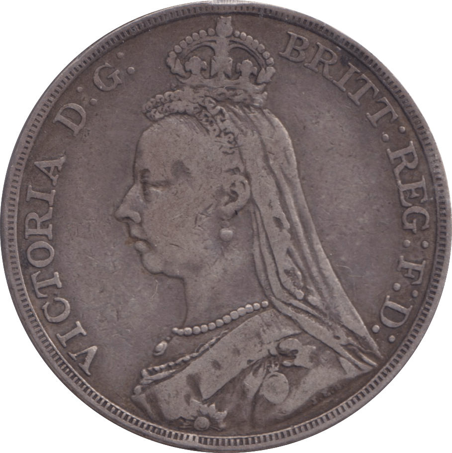 1891 CROWN ( FINE ) - CROWN - Cambridgeshire Coins