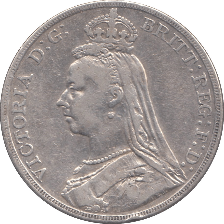 1891 CROWN ( FINE ) - CROWN - Cambridgeshire Coins