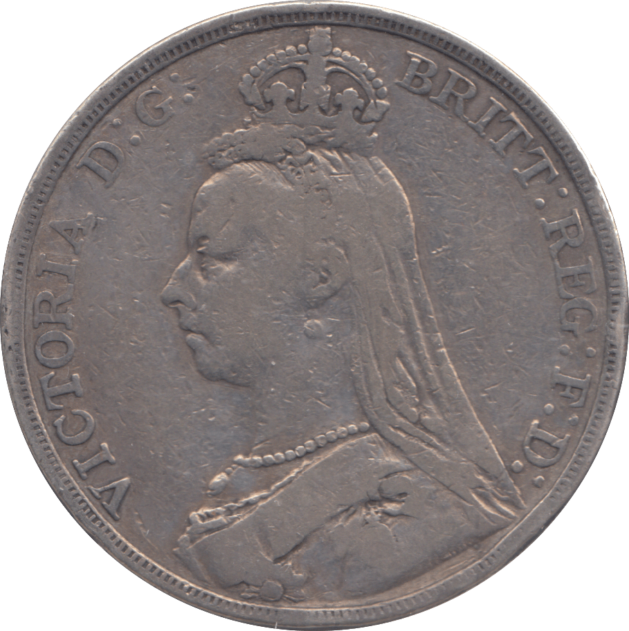 1891 CROWN ( FINE ) - CROWN - Cambridgeshire Coins