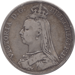 1891 CROWN ( FINE ) - CROWN - Cambridgeshire Coins