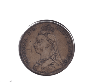 1891 CROWN ( FINE ) - CROWN - Cambridgeshire Coins