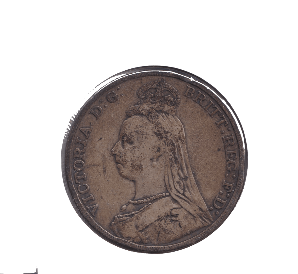 1891 CROWN ( FINE ) - CROWN - Cambridgeshire Coins