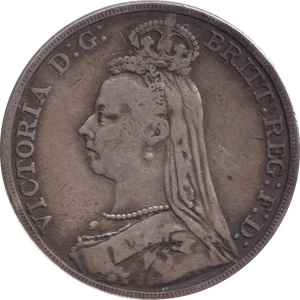 1891 CROWN ( FINE ) - CROWN - Cambridgeshire Coins