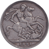 1891 CROWN ( GF ) - CROWN - Cambridgeshire Coins