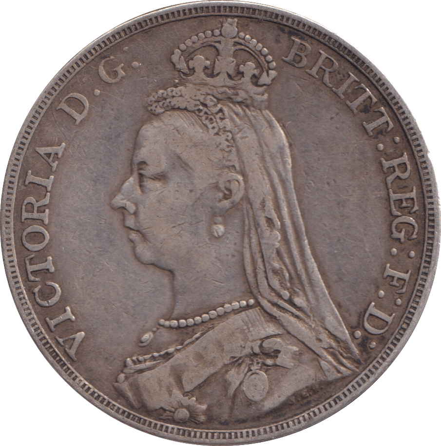 1891 CROWN ( GF ) - FLORIN - Cambridgeshire Coins