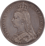 1891 CROWN ( GF ) - FLORIN - Cambridgeshire Coins