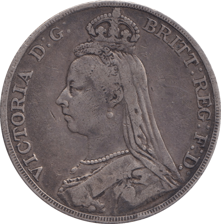 1891 CROWN ( GF ) - FLORIN - Cambridgeshire Coins