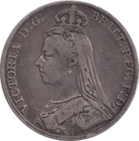 1891 CROWN ( GF ) - FLORIN - Cambridgeshire Coins