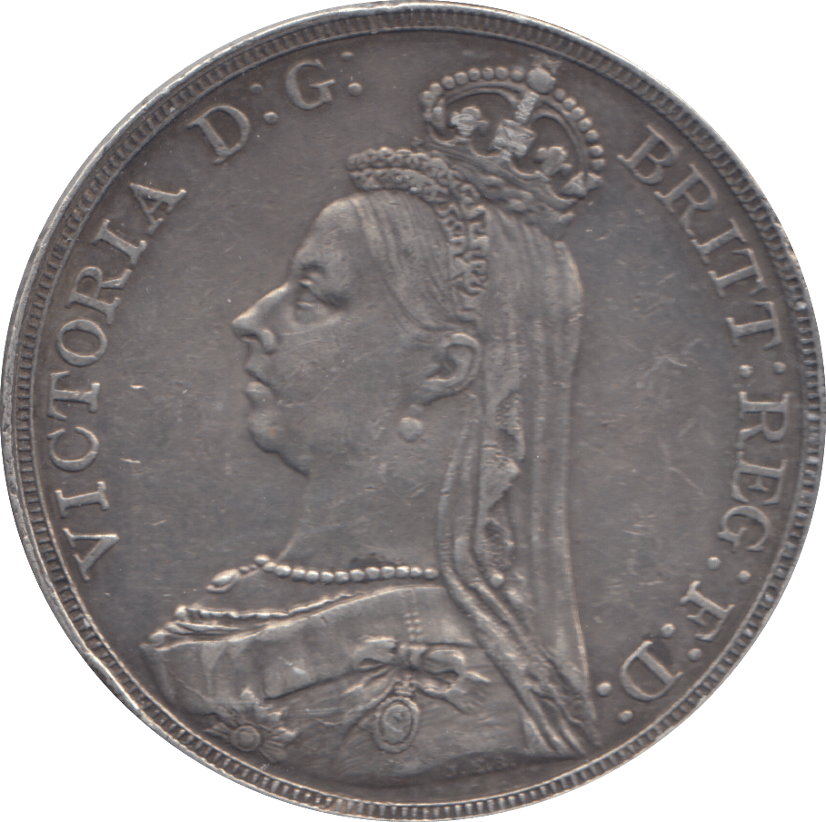 1891 CROWN ( GVF ) - CROWN - Cambridgeshire Coins