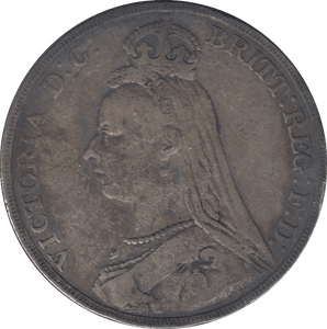 1891 CROWN ( NF ) - CROWN - Cambridgeshire Coins