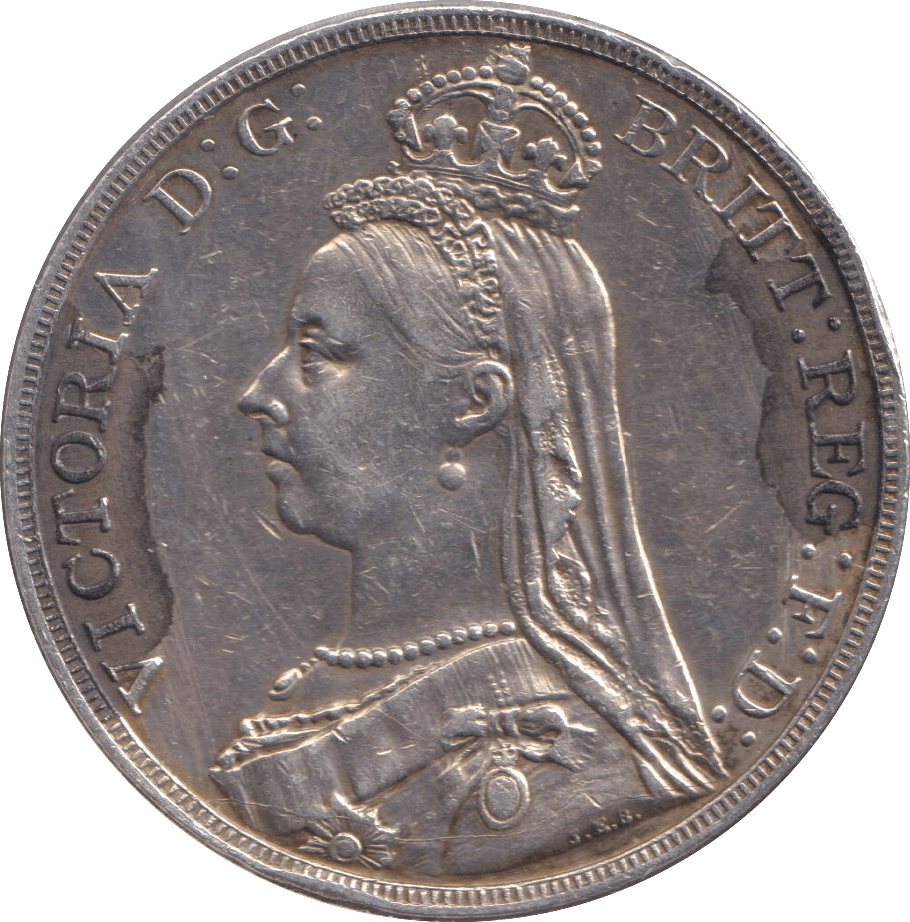 1891 CROWN ( VF ) - CROWN - Cambridgeshire Coins