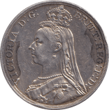 1891 CROWN ( VF ) - CROWN - Cambridgeshire Coins