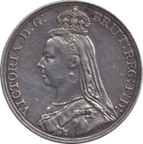 1891 CROWN ( VF ) - CROWN - Cambridgeshire Coins