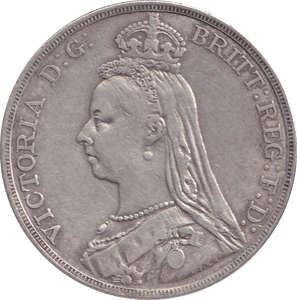 1891 CROWN ( VF ) - CROWN - Cambridgeshire Coins