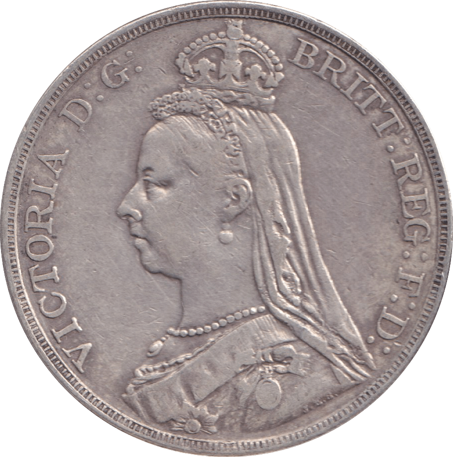 1891 CROWN ( VF ) - CROWN - Cambridgeshire Coins
