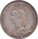 1891 CROWN ( VF ) - CROWN - Cambridgeshire Coins