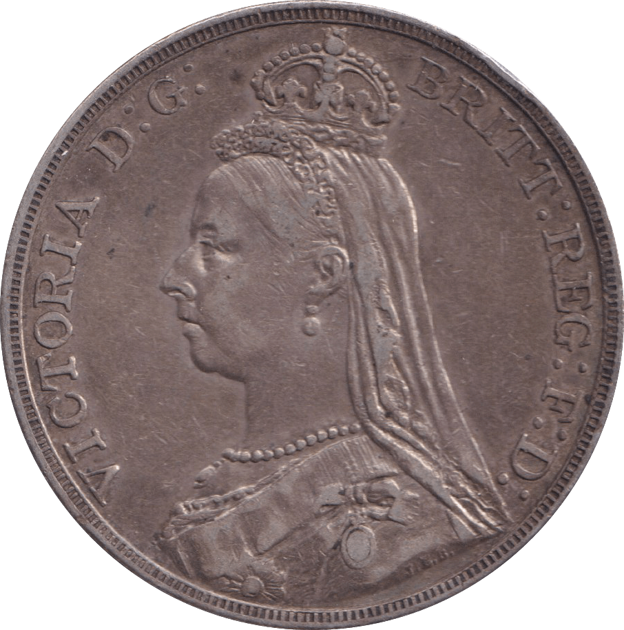 1891 CROWN ( VF ) - FLORIN - Cambridgeshire Coins