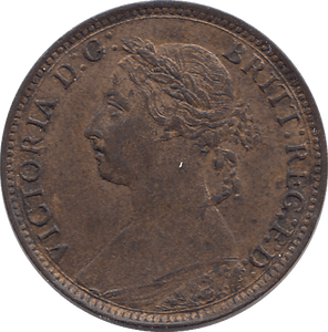 1891 FARTHING ( AUNC ) - FARTHING - Cambridgeshire Coins