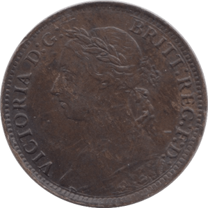 1891 FARTHING ( EF ) - Farthing - Cambridgeshire Coins