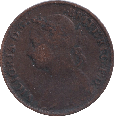 1891 FARTHING ( FINE ) - Farthing - Cambridgeshire Coins