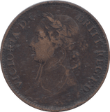 1891 FARTHING ( VF ) - FARTHING - Cambridgeshire Coins
