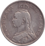 1891 FLORIN ( GF ) - FLORIN - Cambridgeshire Coins