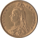 1891 GOLD HALF SOVEREIGN ( GVF ) - Half Sovereign - Cambridgeshire Coins