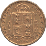 1891 GOLD HALF SOVEREIGN ( VF ) - HALF SOVEREIGN - Cambridgeshire Coins