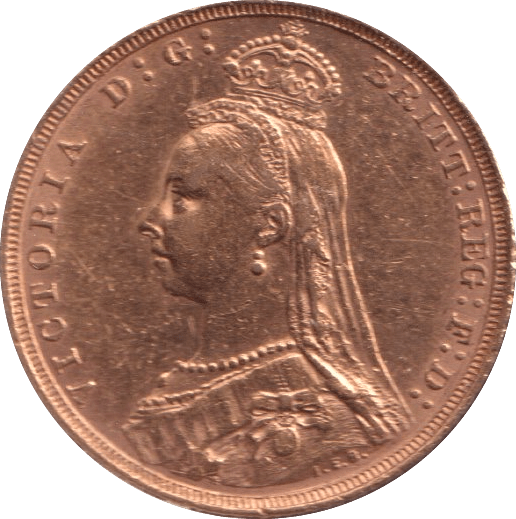 1891 GOLD SOVEREIGN ( EF ) - Sovereign - Cambridgeshire Coins