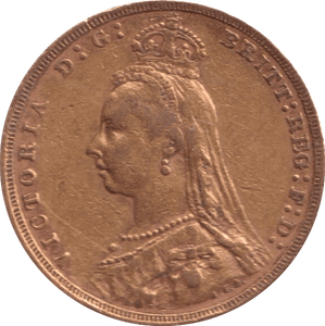 1891 GOLD SOVEREIGN ( GVF ) 3 - Sovereign - Cambridgeshire Coins