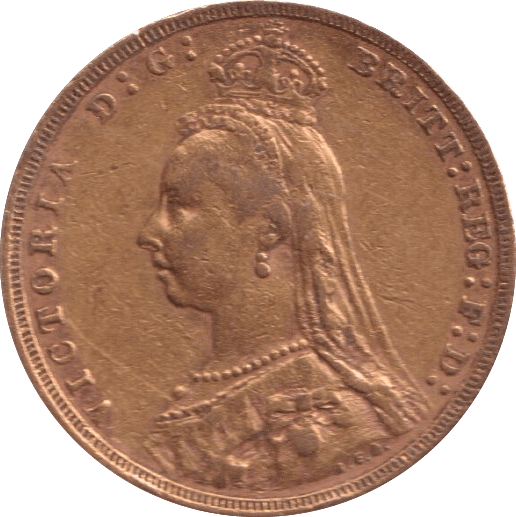 1891 GOLD SOVEREIGN ( GVF ) 3 - Sovereign - Cambridgeshire Coins