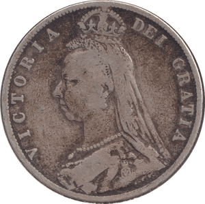1891 HALFCROWN ( FINE ) - FLORIN - Cambridgeshire Coins