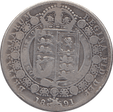 1891 HALFCROWN ( FINE ) - HALFCROWN - Cambridgeshire Coins