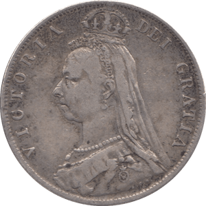 1891 HALFCROWN ( FINE ) - Halfcrown - Cambridgeshire Coins