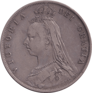 1891 HALFCROWN ( FINE ) - HALFCROWN - Cambridgeshire Coins