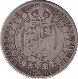 1891 HALFCROWN (FINE) - HALFCROWN - Cambridgeshire Coins