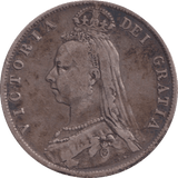 1891 HALFCROWN ( GF ) - HALFCROWN - Cambridgeshire Coins