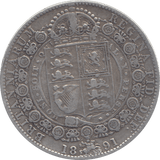 1891 HALFCROWN ( GF ) - HALFCROWN - Cambridgeshire Coins